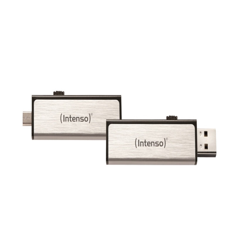 Intenso® USB Drive 2.0 - MOBILE LINE - 32GB + Micro USB port
